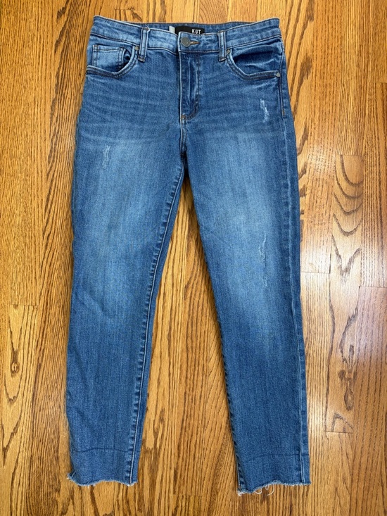 Kut from the Kloth Denim - Kut from the Kloth Raw Hem Ankle Skinny Jeans